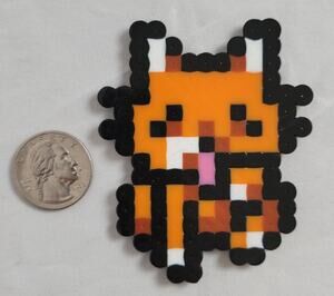 Stardew Valley Cat Perler